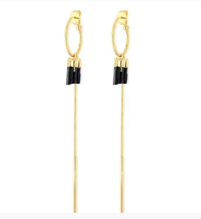 Tourmaline  Nocturne Earring